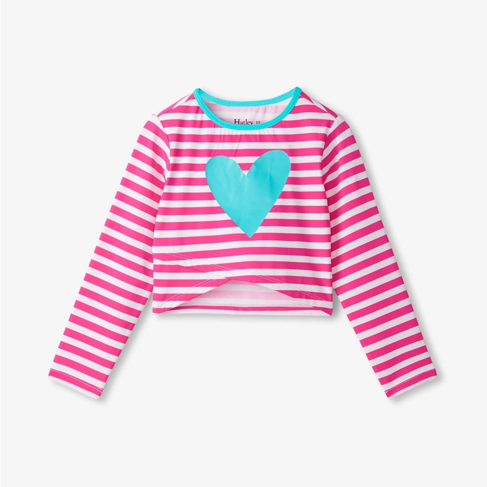 HATLEY Girls Candy Stripes Cross Over Cover-Up‎